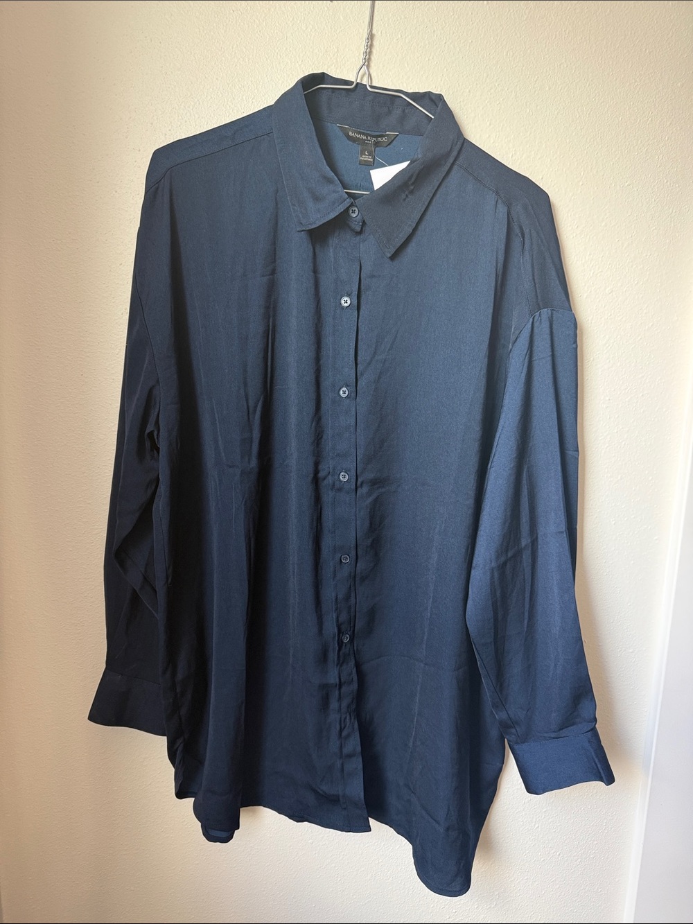 Banana Republic Navy Blouse